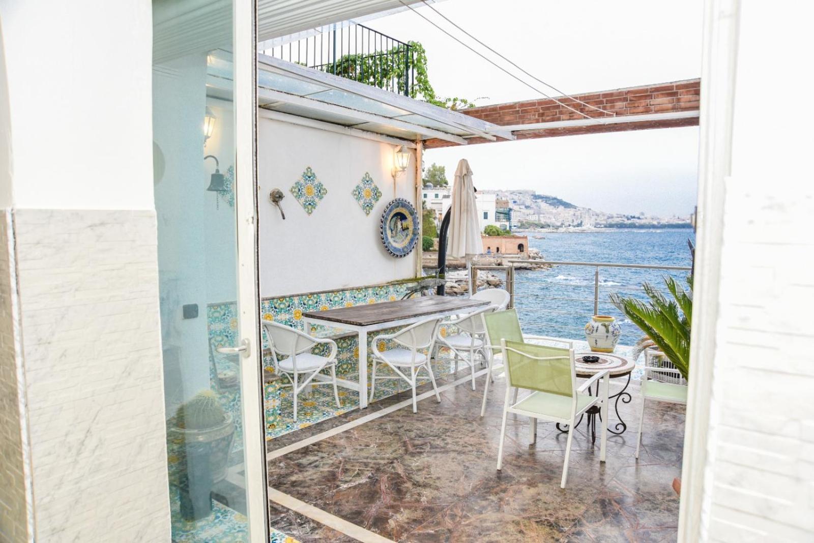 La Casa Sul Mare Apartamento Nápoles Exterior foto